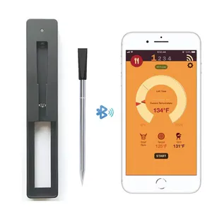 Digital BLE Bluetooth BT BBQ Probe Smart Meat Food Kitchen Wireless Grill termometro con Bluetooth