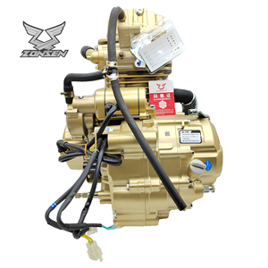 โรงงาน OEM ผลิตเครื่องยนต์มอเตอร์ไซค์ Hanwei 200cc, เครื่องยนต์คุณภาพสูง 200cc 4 จังหวะ 5 เกียร์ ระบบระบายความร้อนด้วยน้ำ - Product Image 1