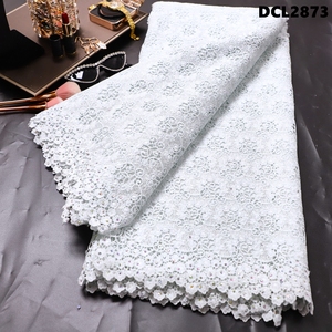 Tela de Encaje Guipur 100% Poliéster Antiestática de Lujo a Precio de Fábrica Supoo para Vestidos de Fiesta para Mujeres y Niñas - Product Image 6