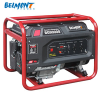 Générateur d'électricité portable à essence à cadre ouvert AVR 110V 220V 6KW 6.5KW 7KW 7.5KW 3000R/Min Démarrage manuel/électrique