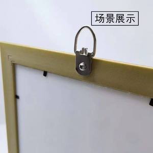 Stainless Steel Hanging Rings Oval Single Hook 3-5kg Load Capacity For Picture <b>Frames</b> And Decorative Artwork - Product Image 5
