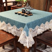 Nappe de table luxueuse en similicuir PU faite à la main, personnalisable, écologique, imperméable et anti-graisse pour la maison, les fêtes et les banquets