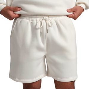 Custom Casual Basic <strong>Fleece</strong> <strong>Shorts</strong> with Drawstring Relaxed Fit Sports Gym Workouts Oversized Heavyweight Knit <strong>Shorts</strong> for <strong>Men</strong> - Product Image 5