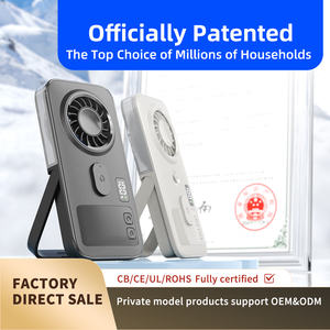 Ventilador de Mano con Rociador de Agua de 1200 mAh, Mini Enfriador de Aire Portátil, Humidificador Recargable con Motor sin Escobillas, Ventilador Personal - Product Image 5