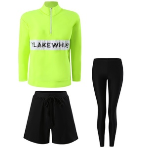 Nouvelle Collection : Combinaison de <span class=keywords><strong>Plongée</strong></span> Parent-Enfant, <span class=keywords><strong>Tenue</strong></span> de Surf Couple Manches Longues, Maillot de Bain Familial Anti-UV et Modeste - Product Image 5