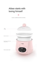 Nồi Nấu Chậm Bằng Gốm Mini Đặt Trước Thông Minh Tonze 1L Cho Nồi Nấu Cháo Cho Bé Nồi Điện Tổ Chim