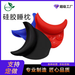 Almohada de silicona para dormir con ventosas antideslizantes para uso en camas de belleza, masajes y salones de belleza - Product Image 5