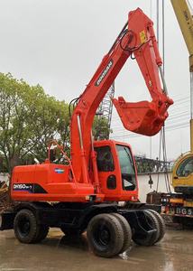 Excavadora de ruedas Doosan usada barata, precio más bajo, máquina hidráulica de buena calidad a la venta en Shanghái, China, 2017 - Product Image 4