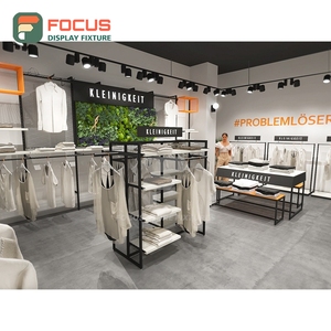 High Quality Store Interior Metal Wall Shelving Project Contractor Apparel Store - Product Image 6