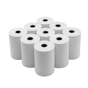 Rotolo di Carta Termica per Registratore di Cassa Senza BPA, Bianco, Larghezza 55mm, Alta Qualità, Durata 10 Anni - Product Image 1