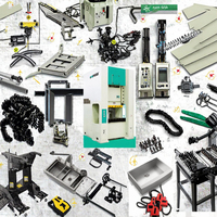 Machine de poinçonnage pneumatique CNC entièrement automatique pour feuilles d'aluminium jetables 200T, avec moteur à roulement et pompe, modèle HIPRESS TH1-200, économique