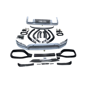 Kit de cuerpo ancho de fibra de carbono de arco de rueda de difusor trasero de labio delantero de alta calidad para parachoques de coche <span class=keywords><strong>Maybach</strong></span> GLS BS - Product Image 1