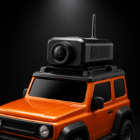Voiture RC 1/64 avec caméra 2.4G WiFi 720P, télécommande, chargeur, sac de rangement, prête à l'emploi intérieur/extérieur, fonction Suivez-moi expert, cadeau pour enfants 8+