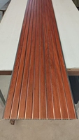 Panneau rainuré en PVC écologique, ignifuge, imperméable, multicolore et multi-modèles, directement de l'usine chinoise, pour la décoration intérieure.