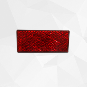 K-lite nhà máy E-MARK PMMA hình chữ nhật xe tải Trailer phản xạ bên phản xạ cho RV cảnh báo giao thông Phụ tùng xe tải phản xạ - Product Image 3