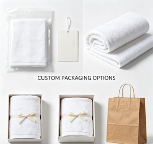 Toalla Cuadrada Bordada de Algodón 100% Ecológica con Logotipo Personalizado para el Hogar, Hotel, Salón de Belleza, Regalos Promocionales - Product Image 6