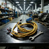 Faisceau de câblage moteur 260-5542 compatible avec les moteurs Cat C6.6, 320D, 323D, 963D, 924H – Pièces de rechange pour faisceau de câbles