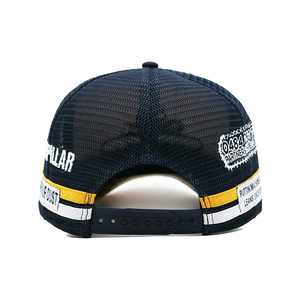 Nueva Gorra Deportiva de 5 Paneles de Poliéster y Algodón con Logotipo Bordado y Malla Transpirable <span class=keywords><strong>en</strong></span> la Parte Trasera - Product Image 6