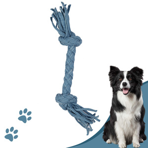 Großhandel: Unzerstörbares Denim-Hundespielzeug für Kleine Hunde – Zahnreinigung und Bissfest - Product Image 1
