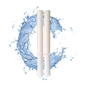 Élément filtrant en charbon actif/PP adapté, cartouche filtrante plissée à haut débit pour le traitement de l'eau par osmose inverse - Product Image 1