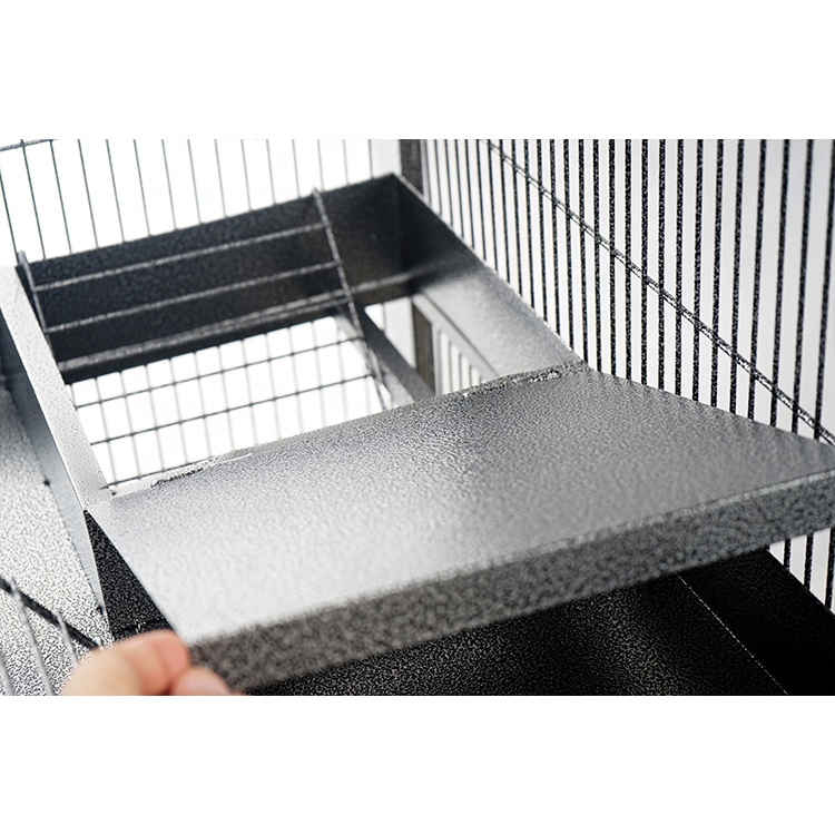 large cage with dividers