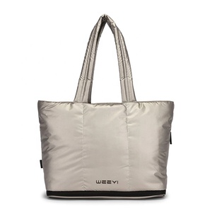 Changrong tùy chỉnh trọng lượng nhẹ nylon puffer Tote Túi thời trang vai túi cho phụ nữ - Product Image 1