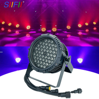 Usine haute puissance vente chaude prix compétitif étanche Led 3in154pcs * 3W RGBW Par faisceau lumineux Spot Light pour DJ de fête de mariage