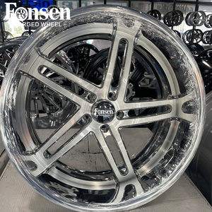 Cerchi Forgiati Personalizzati da 18, 19, 20, 22, 24, 26 Pollici in Alluminio 6061-T6 a 2 o 3 Pezzi per Ford Mustang, Dodge SRT Challenger, Chevrolet Corvette Cinque - Product Image 1