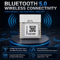Module IoT embarqué Tuya BT7L BLE basse consommation haute vitesse pour capteurs intelligents, éclairage, maison connectée et appareils électroménagers