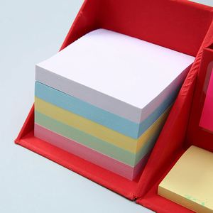 Customize Corporate Gift Multifunctional <b>Memo</b> <b>Pads</b> Folding Pen Holder Box Promotional Cube Sticky Notes Paper Notepads - Product Image 3