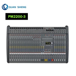 Mezclador Digital <span class=keywords><strong>Profesional</strong></span> Powermate 2200 PM2200 PM2200-3 <span class=keywords><strong>PM</strong></span> 2200 de 22 Canales para Audio <span class=keywords><strong>Profesional</strong></span>, Controlador de Audio - Product Image 1