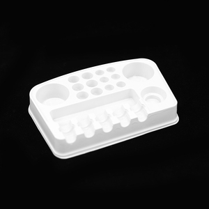 Bandeja Rectangular Desechable para Pigmentos de Tatuaje, Portavasos de Plástico para Tinta, Accesorios para Estudio de Tatuajes - Product Image 2