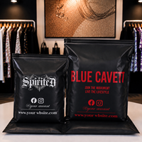 Sacs d'emballage personnalisés en PE/EVA mat givré, sacs refermables réutilisables pour vêtements, boutiques de mode, marques, vente en gros