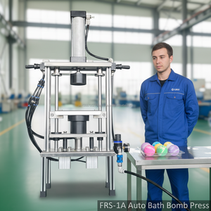 Presse hydraulique pour bombes de bain avec moules personnalisables – Équipement de poinçonnage de bureau durable pour une utilisation facile - Product Image 2