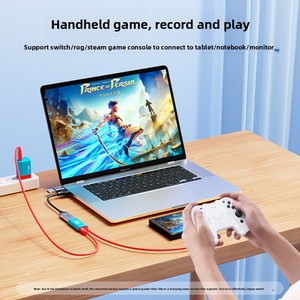 Jemdo HD 1080p Tarjeta de captura de video para PS5 Notebook Teléfono móvil Grabación en vivo OLED Collector OTG <span class=keywords><strong>Transfer</strong></span> 4GB - Product Image 3