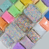 Palline di Schiuma Fai-da-Te 2-4mm, Particelle Riempitrici Ecologiche, Palloncini BOBO 5-10mm, Materiali per Decorazioni per Feste