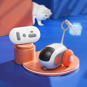 Bunnyhi WJ026 Giocattolo Interattivo Intelligente per Gatti con Telecomando, Elettrico, con Piume - Product Image 1