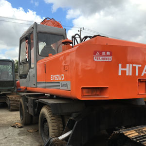 Excavatrice utilisée de roue de ex160wd-1 de Hitachi avec la bonne condition - Product Image 1