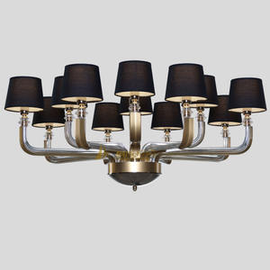 <span class=keywords><strong>Noir</strong></span> Couleurs Ombre Salon <span class=keywords><strong>Lustre</strong></span> Pendentif Lumières En Verre De <span class=keywords><strong>Murano</strong></span> Led Lampes Lustres - Product Image 2