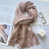 Écharpe en pashmina solide de qualité supérieure pour femmes, châle épais et chaud, parfait pour les cadeaux, les événements et l'usage quotidien