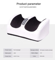 Rouleau chauffant électrique Fujian Lemesy, machine de massage des pieds, pétrissage du masseur des pieds