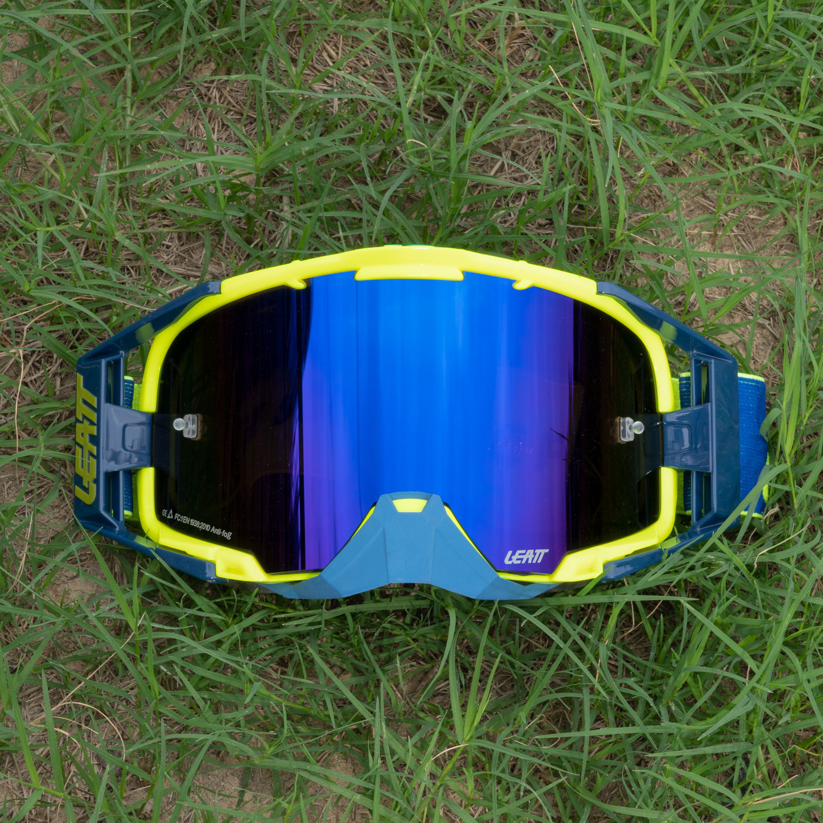 Yellow Blue Frame / Mirror Blue Lens