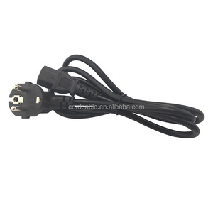 Fabricantes de cables de alimentación de la UE, enchufe de clavija macho europeo para oficina en casa, Cable VDE de 3 clavijas IEC C13 16A 250V, cable de alimentación de CA - Product Image 4