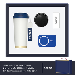 Tazza dal Design Moderno con Altoparlante Bluetooth e Power Bank, Confezione Regalo per Uomini e Donne, Festa del Papà, Ringraziamento, <span class=keywords><strong>San</strong></span> <span class=keywords><strong>Valentino</strong></span>, Festa della Mamma - Product Image 5