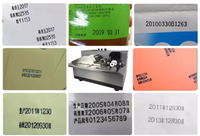Machine de codage de bureau pour imprimante à jet d'encre à grande vitesse pour emballage de bouchons de bouteilles Dates de production de codes QR pour imprimante d'étiquettes