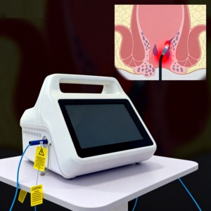 Láser Médico de 50W, Pulsado de 3000ms, 980nm/1470nm, para Corte Láser de <span class=keywords><strong>Hemorroides</strong></span>, Tratamiento de <span class=keywords><strong>Hemorroides</strong></span>, Proctología - Product Image 1