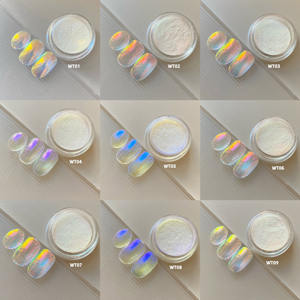 Nuevos Polvos Sueltos de Pigmento Camaleón con Efecto Espejo Aurora que Cambia de Color para Uñas DIY - Product Image 4