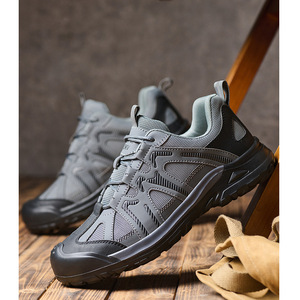 Calzado de Seguridad con Puntera de Fibra de Vidrio, Parte Superior de Malla Impermeable, Entresuela de Goma, Forro de Algodón, Antideslizante, para Hombre y Mujer, Suave, de Fábrica - Product Image 3