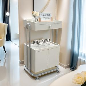 2026 S Rolling Beauty <b>Salon</b> Trolley Luxury Design Tool Cart Trolley Manicure Modern Organizer Carrito Con Ruedas <b>Salon</b> <b>Furniture</b> - Product Image 6