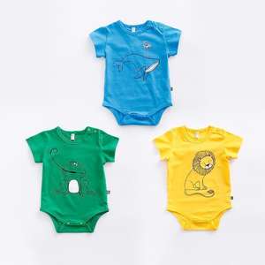 Fabricant chinois, vente en gros de combinaisons simples pour bébés et tout-petits, vêtements bon marché - Product Image 1